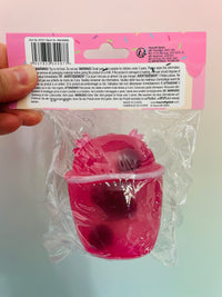 🩷🦎🧋 Pink Axolotl Boba Squish Toy