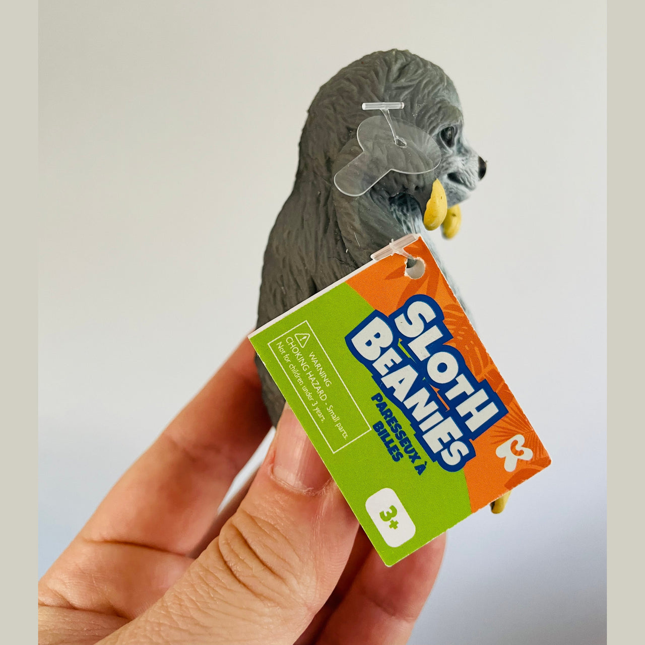 🦥🩶 Grey Cute Squidgy Sloth Sensory Toy ✨