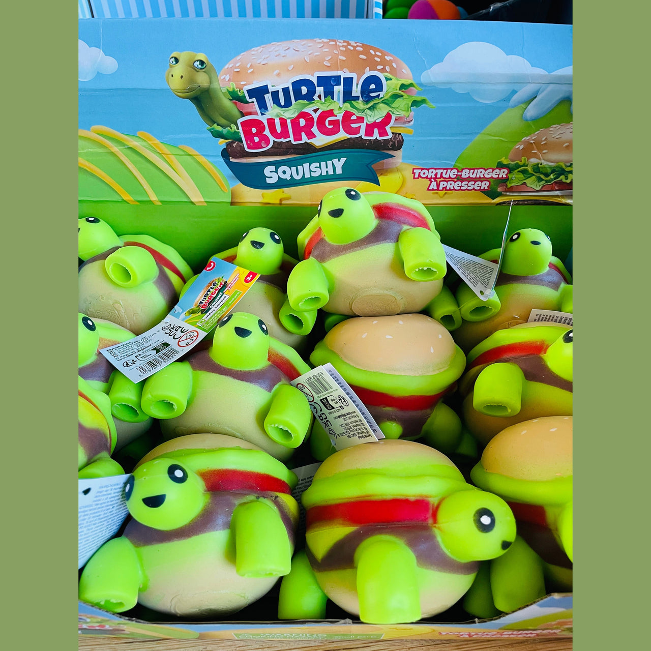 🐢🍔 Squishy Turtleburger Sensory Toy ✨