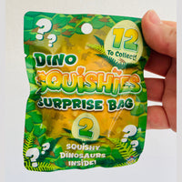 🦖🎁 Squishy Dinosaur Surprise 2 Pack Sensory Toy ✨