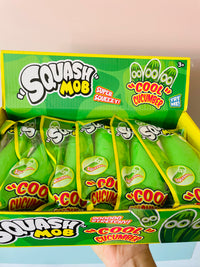 Crazy Cucumber sensory toy in retail packaging