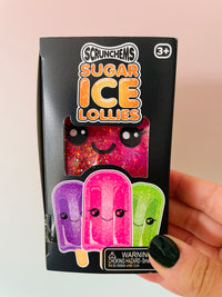 Scrunchems Sugar Ice Lolly - Large Maltose Squishy Pink