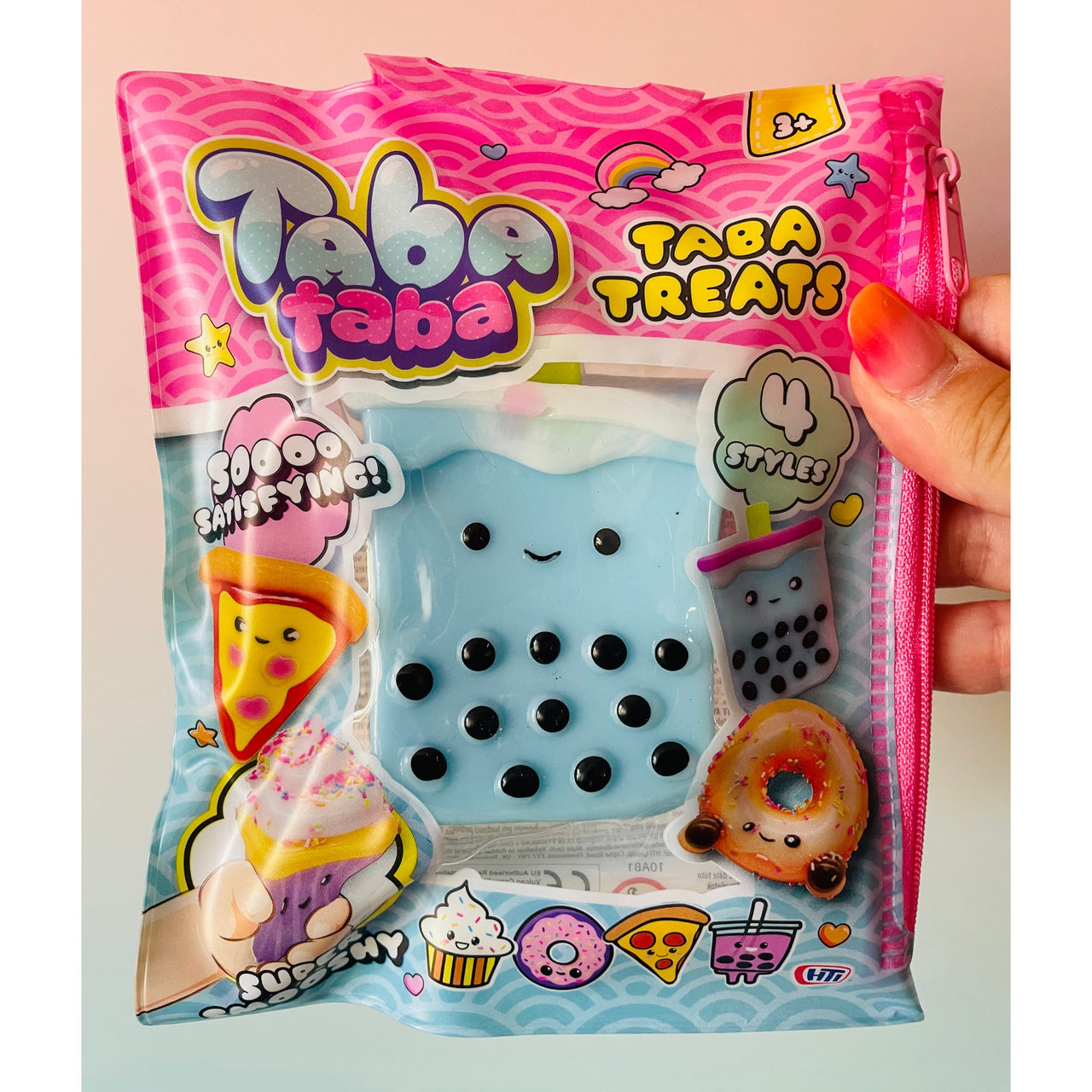 Taba Treats Boba Tea Squishy sensory stress relief fidget toy