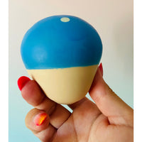 Mushi-Pals Blue Mushroom Squishy sensory stress relief fidget toy