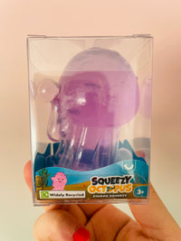 💜🐙 Lilac Squeezy Gel Octopus | Soft Gel-Filled Sensory Stress Relief Fidget Toy ✨