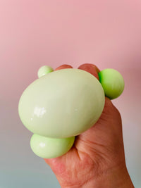 💚🟢 Neon Super Squish Ball | Green Stress Relief Sensory Fidget Toy ✨