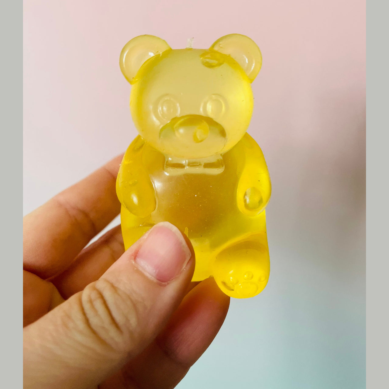💙🐻 Sugar-Filled Gummy Bear Squishy | Blue Sensory Stress Relief Fidget Toy ✨