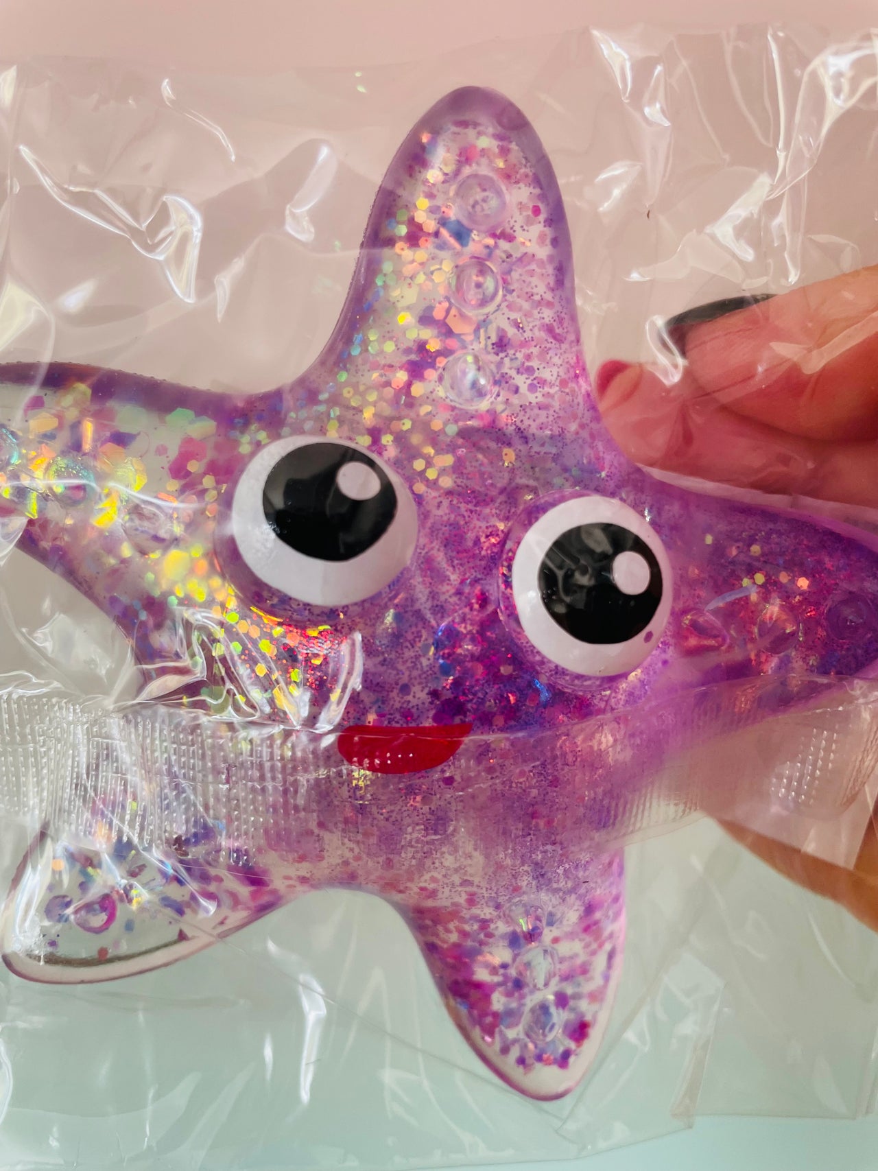 Purple Starfish Squishy - Sugar-Filled Sensory Toy - Neko Squish Co