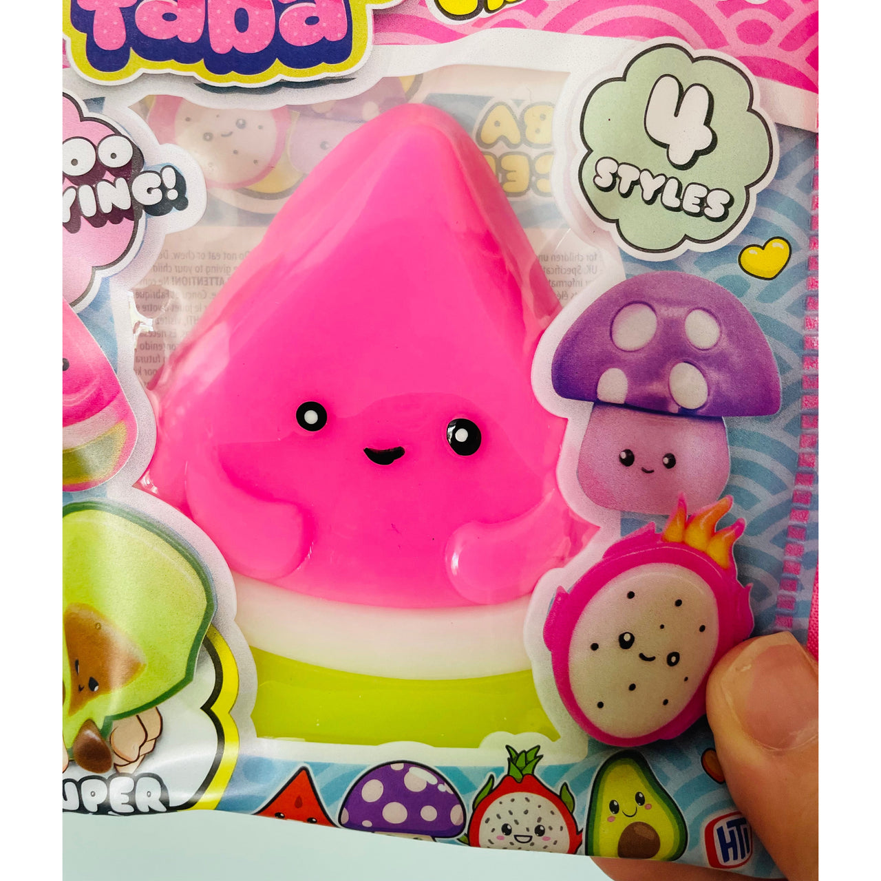 🍉❤️ Watermelon Taba Squishy | Super Sticky Grocery Series Sensory Fidget Toy ✨