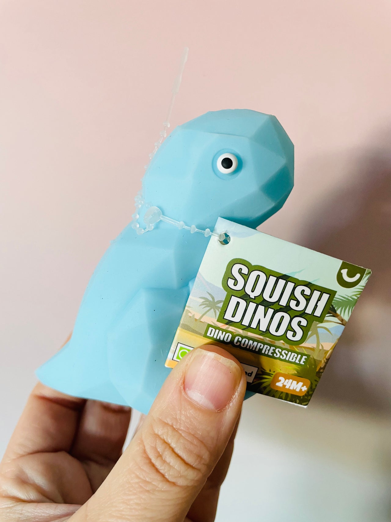 🦖💙 Squishy Dinosaur Blue T-Rex Sensory Toy