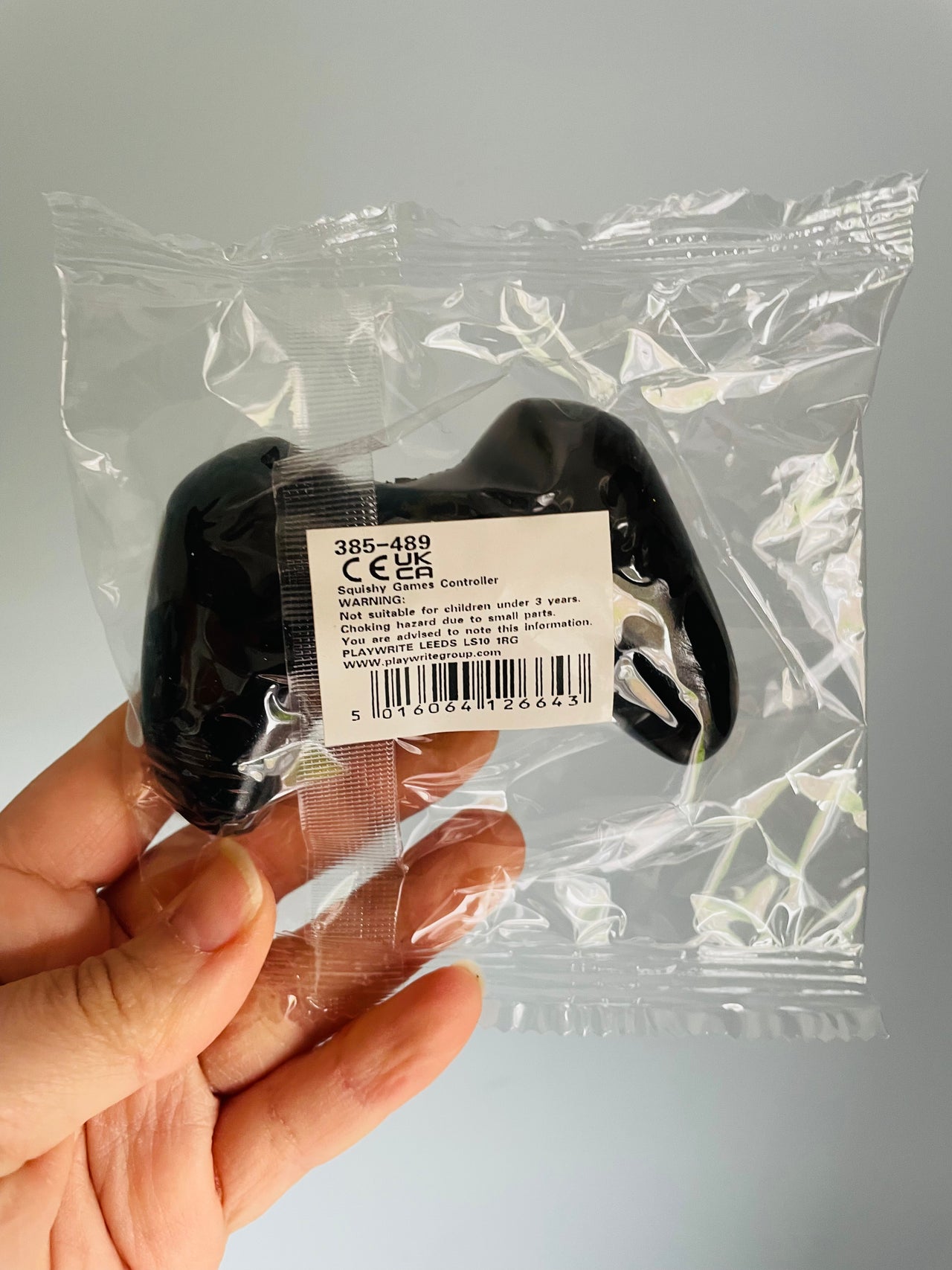 🎮🖤 Black Squishy Games Controller Stress Toy