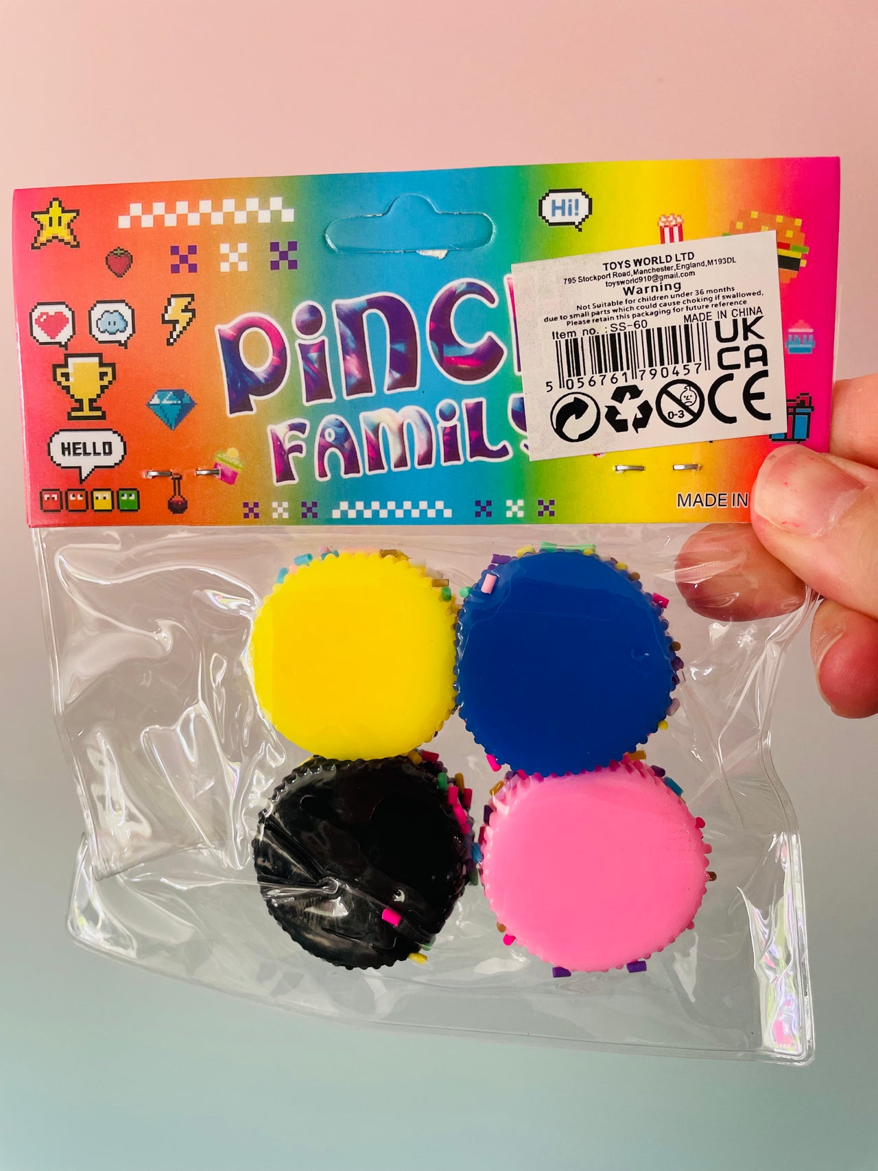 🍪✨ Taba Frosted Cookies | 4-Pack Sticky Sensory Stress Relief Fidget Toys ✨