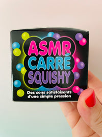 🩷🟣 Scrunchems ASMR Square | Pink Textured Bead Sensory Stress Relief Fidget Toy ✨