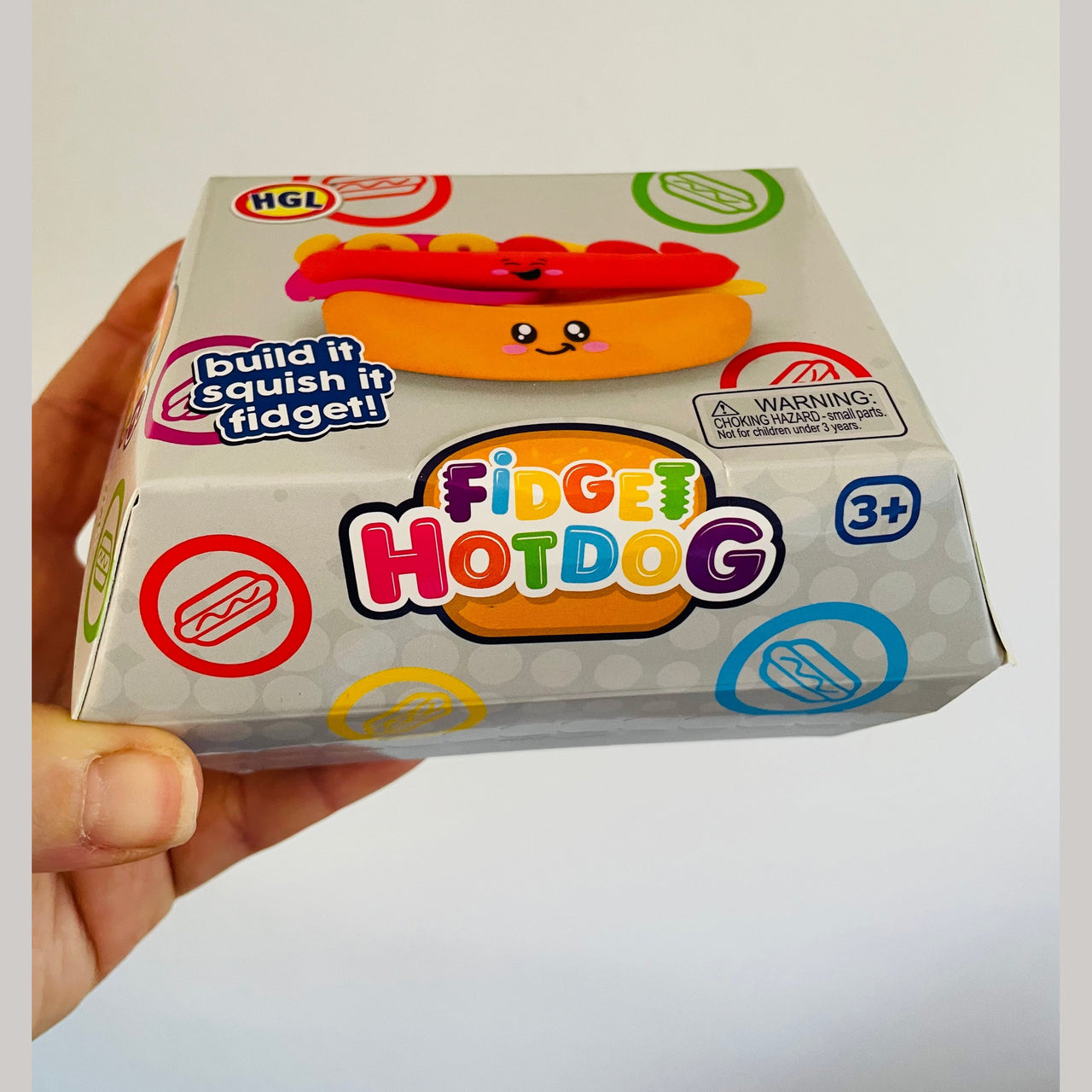 🌭✨ Fidget Hot Dog Squishy Sensory Toy ✨🌭