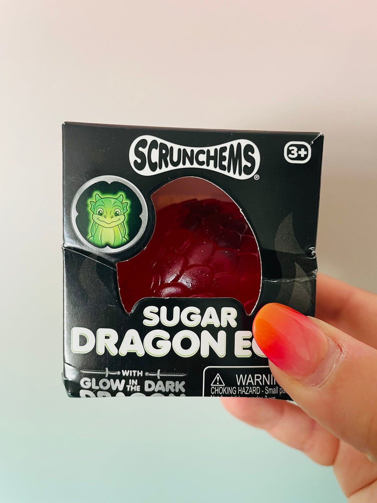 Scrunchems Sugar Dragon Egg Dragon Surprise Sensory Fidget Toy