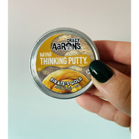 Crazy Aaron’s Pirate’s Gold Thinking Putty MINI Tin UK