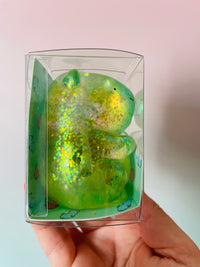 Keycraft Green Sparkly Squishy Capybara Glitter Sensory Fidget Toy