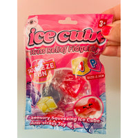 Squeeze Ice Cubes 4-pack squishy sensory fidget toys