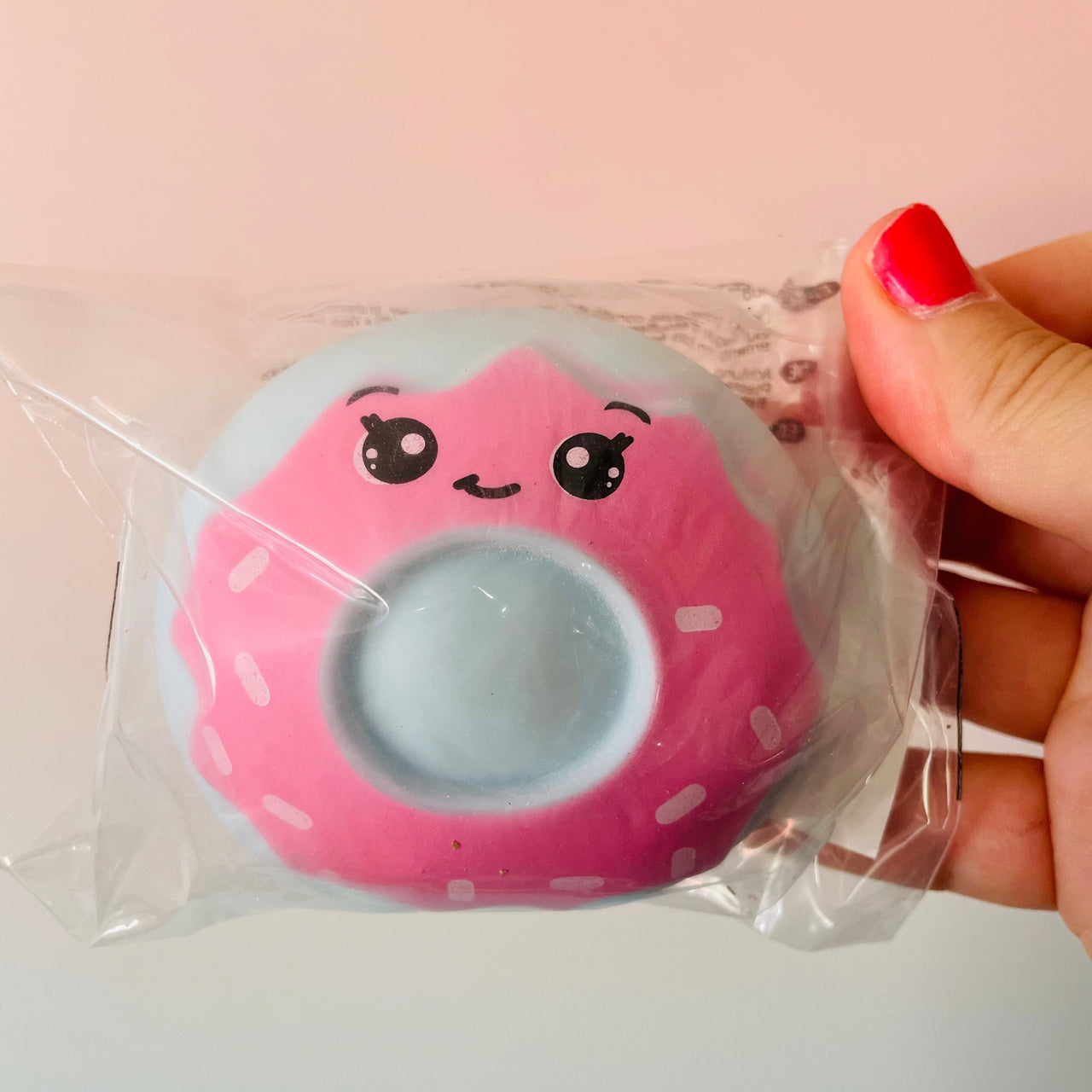 Doughie the Doughnut | Pastel Blue Squishy Sensory Stress Relief Fidget Toy