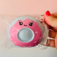 Doughie the Doughnut | Pastel Blue Squishy Sensory Stress Relief Fidget Toy