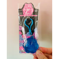 💙🌼 Scrunchems Flower Power Sugar Keychain | Blue Smiley Flower Sensory Fidget ✨