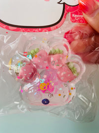 🍓🩷🐾 Jelli Squishi Small Paw Sensory Toy | Pink Strawberry Jelly Squishy ✨