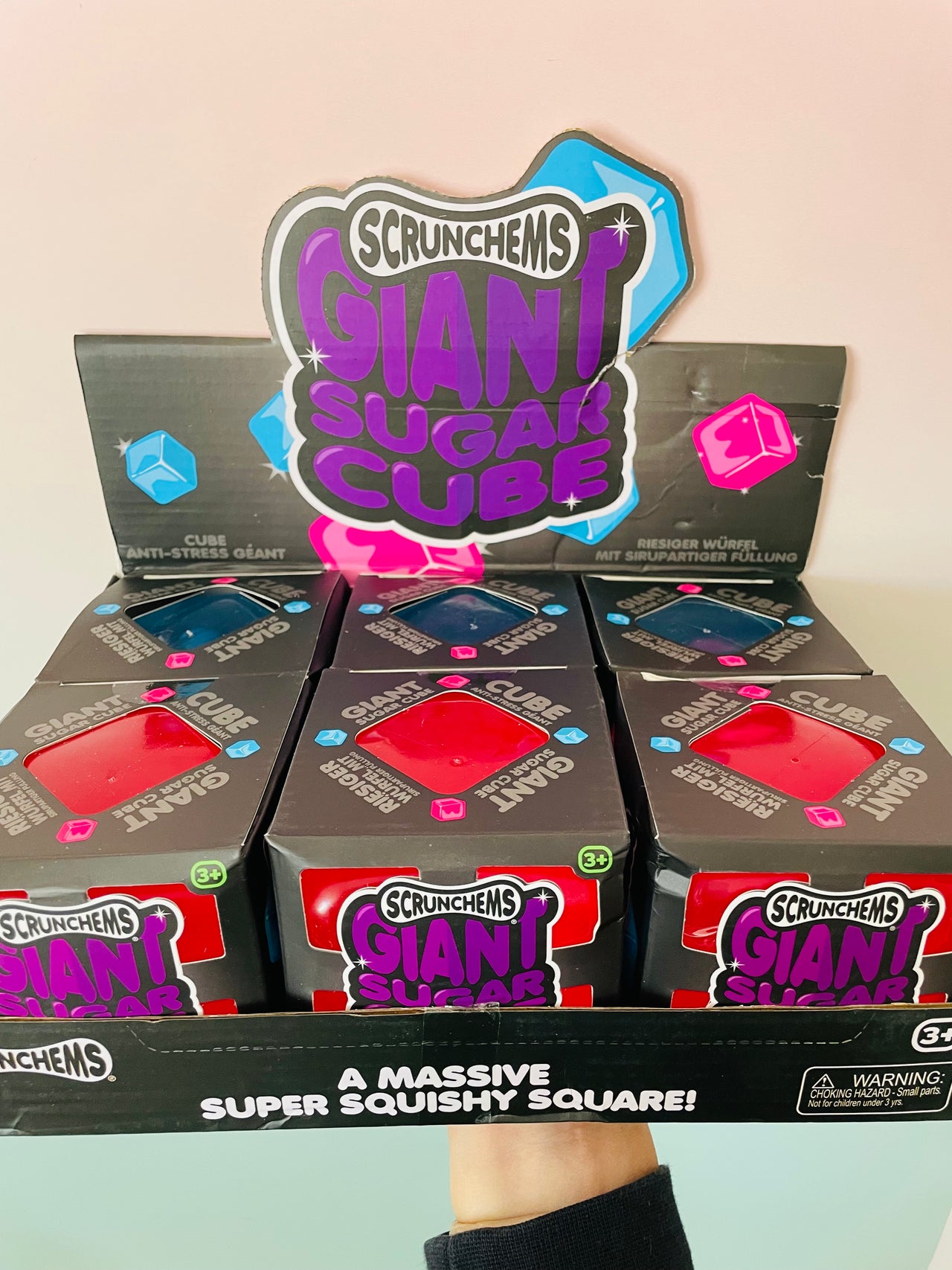 🍬🧊 Scrunchems Giant Sugar Cube | Satisfying Sugar-Filled Squishy