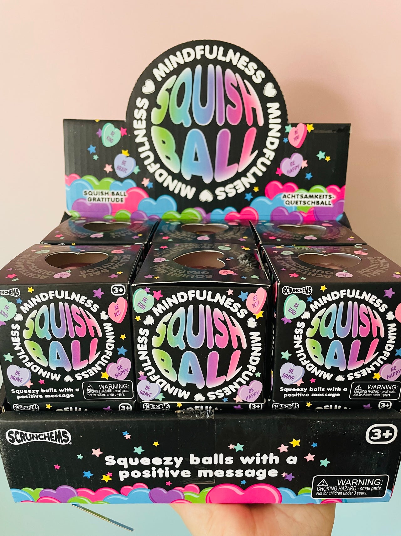 🧘‍♀️💖 Scrunchems Mindfulness Ball | Stress Relief Sensory Squishy ✨