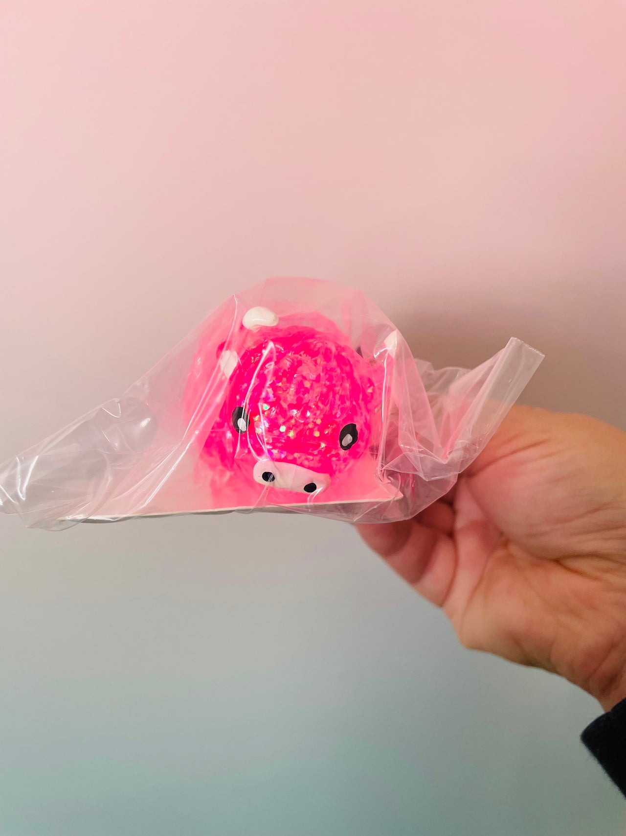 🐮✨ Sugar Highland Cow Squishy | Sugar-Filled Sensory Toy