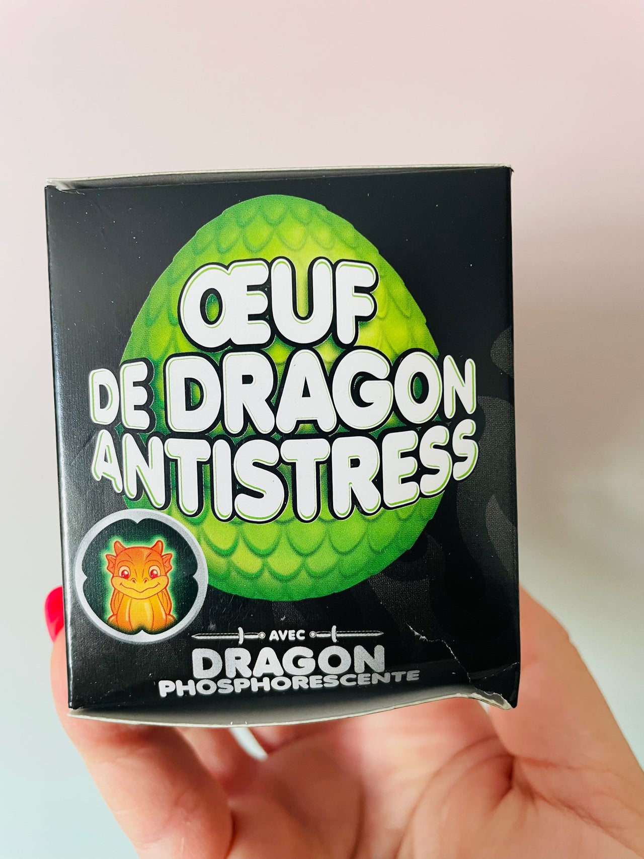 Scrunchems Sugar Dragon Egg Dragon Surprise Sensory Fidget Toy