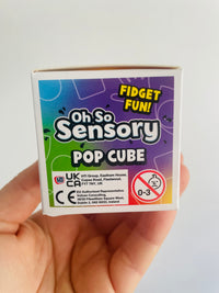 🟨✨ Yellow Pop Cube Fidget Toy