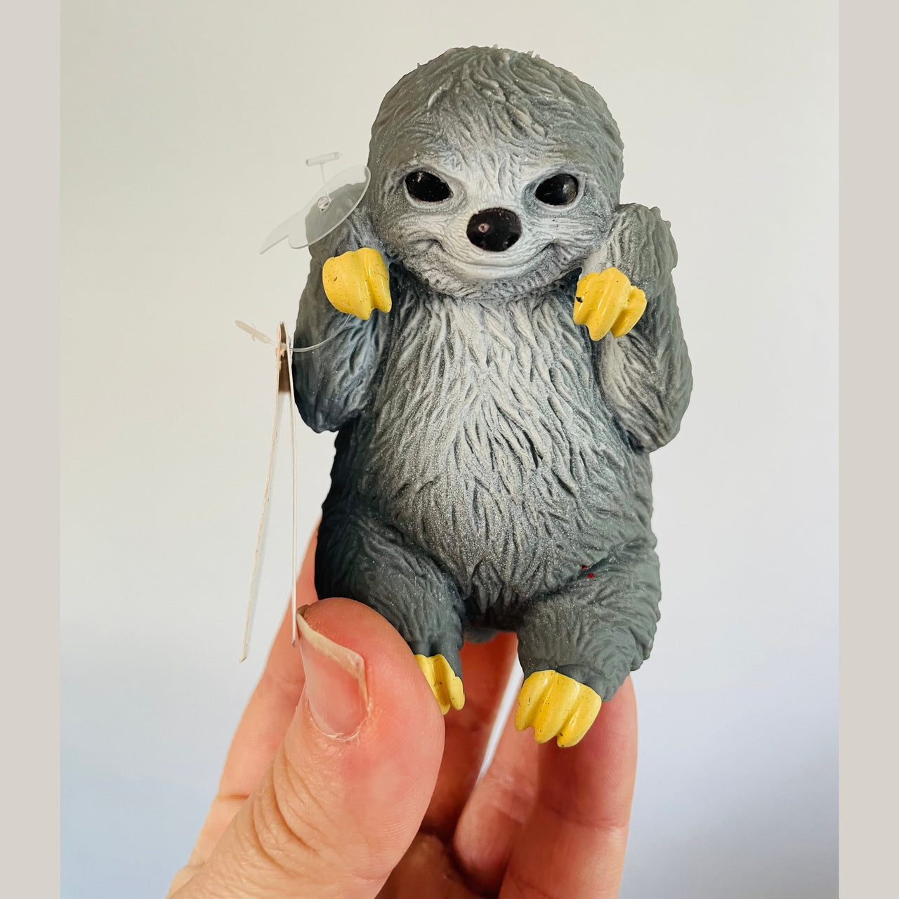 🦥🩶 Grey Cute Squidgy Sloth Sensory Toy ✨