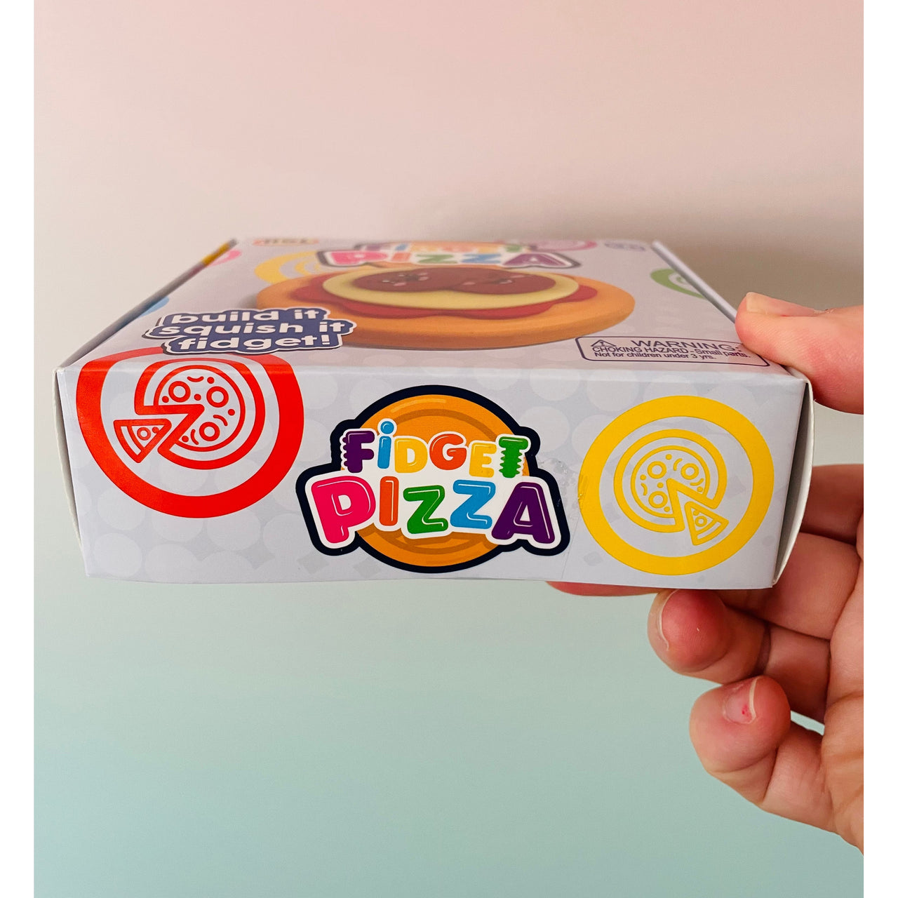 🍕✨ Fidget Pizza | Stretchy Sensory Stress Relief Fidget Toy 🌈