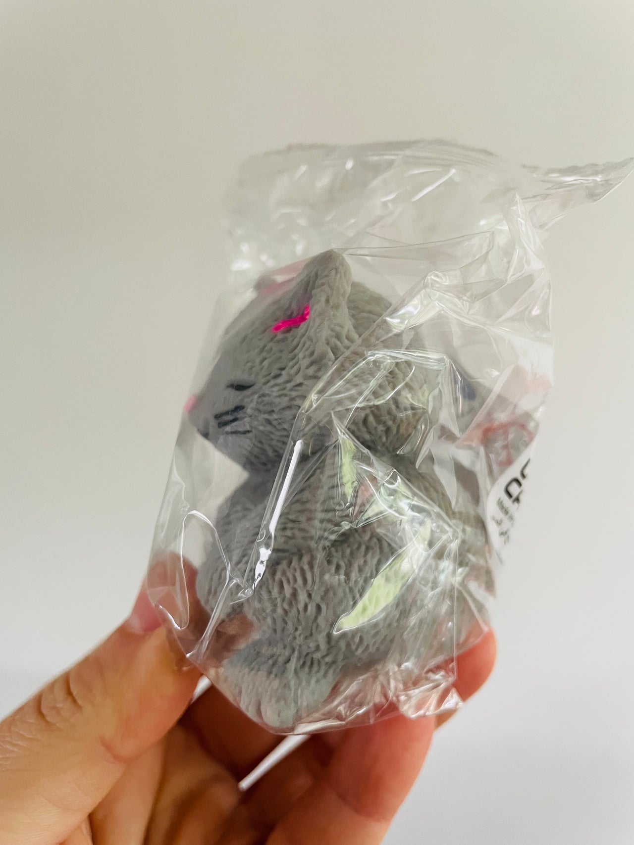 🐱🩶 Grey Stretchy Lucky Cat Squishy Toy ✨
