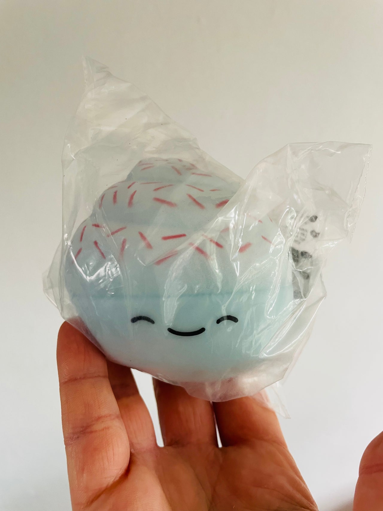 🧁🩵 Cupcake Cuties Pastel Blue Squishy Toy