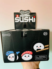 Scrunchems Squishy Sushi Set - 3 Mini Sushi Squishies