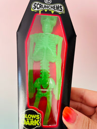 💚💀 Scrunchems Stretchy Squishy Skeleton Green | Stretchy Sensory Stress Relief Fidget Toy ✨