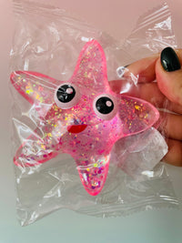 Pink Starfish Squishy - Sugar-Filled Sensory Toy - Neko Squish Co