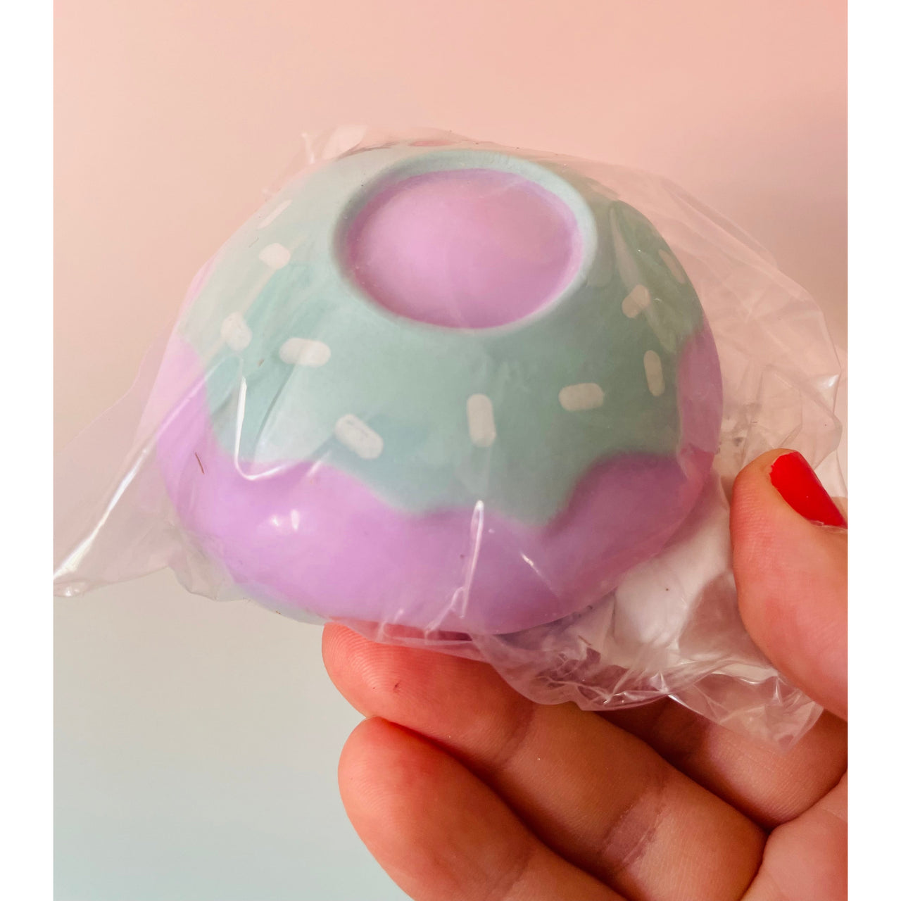 Doughie the Doughnut | Lilac Squishy Sensory Stress Relief Fidget Toy