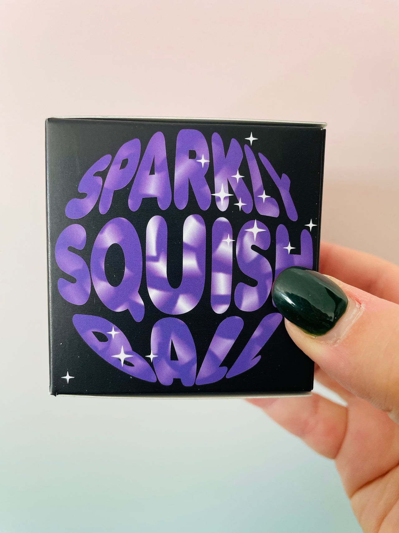 ✨🩷 Scrunchems Sparkly Squish Ball | Glitter Sensory Fidget Toy