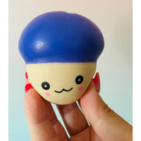Mushi-Pals Purple Mushroom Squishy sensory stress relief fidget toy