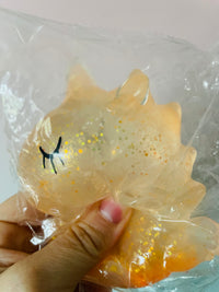 🦄🧡 Orange Glitter Water-Filled Unicorn Sensory Toy ✨
