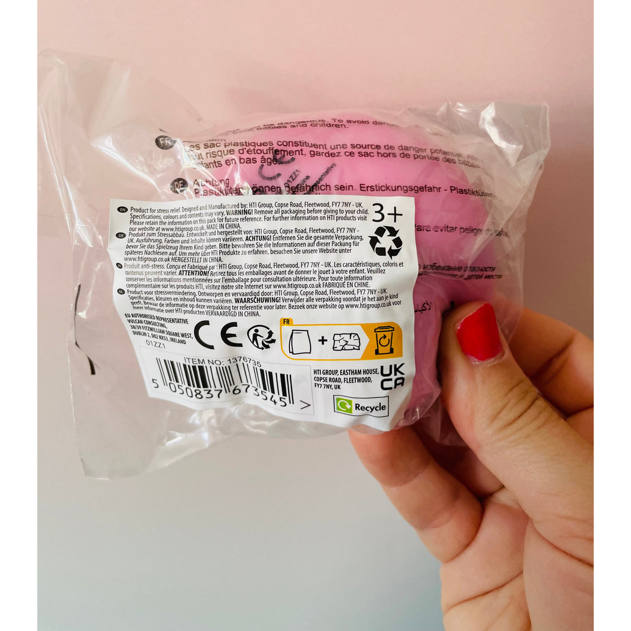 🍩🩷 Doughie the Doughnut | Pink Squishy Sensory Stress Relief Fidget Toy ✨