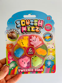 💖✨ Tweenie Pals Mini Squishy Friends – 6 Pack Assorted
