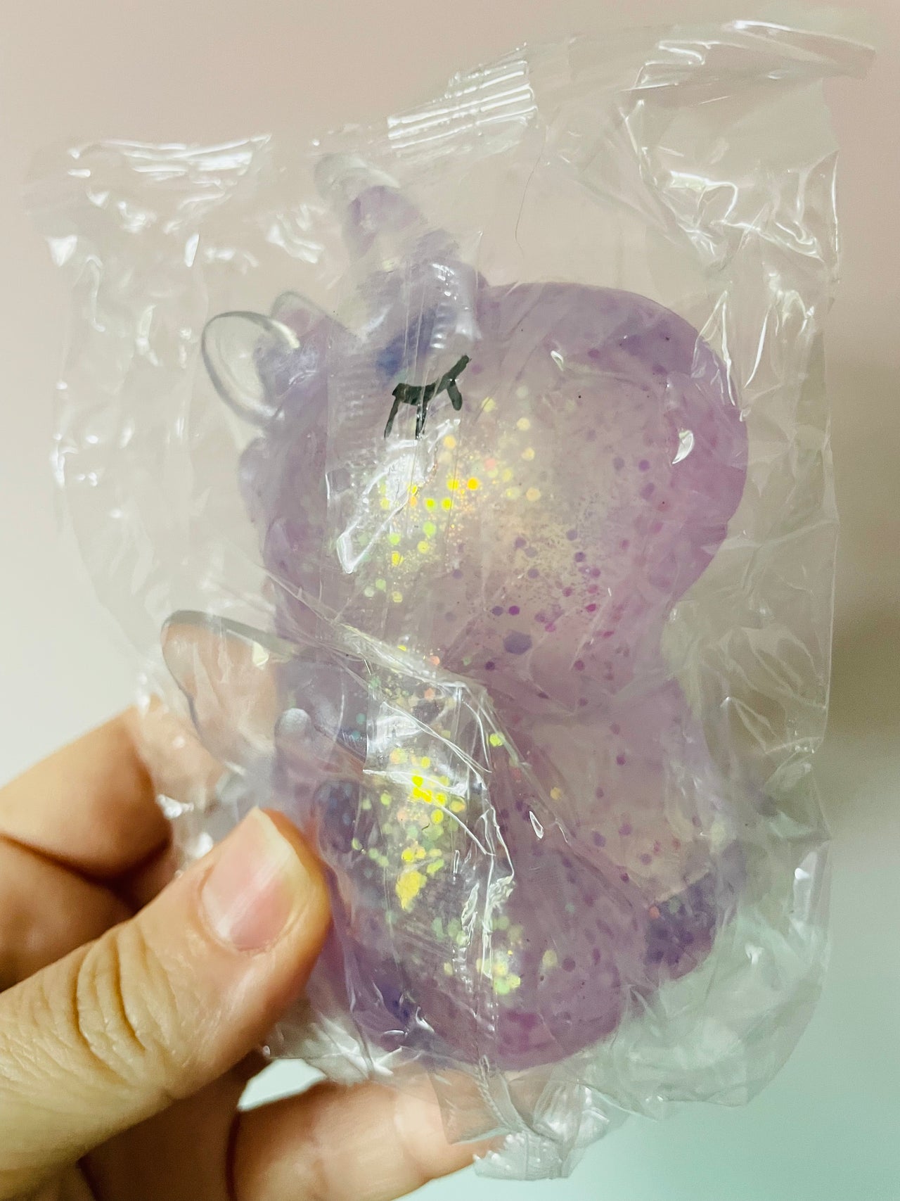 🦄💜 Purple Glitter Water-Filled Unicorn Sensory Toy ✨