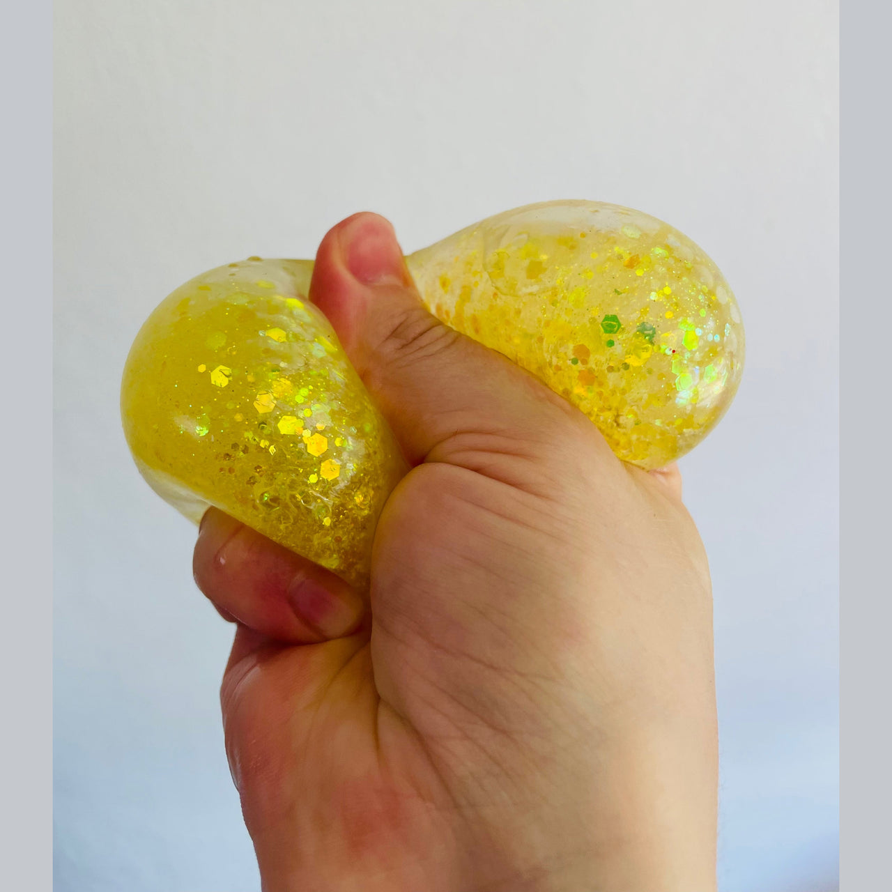 🩵✨ Light Blue Pinch Family Sugar Glitter Cube Squishy | Sensory Fidget Toy 💎