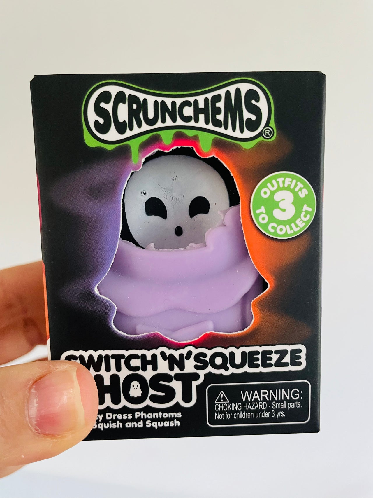 👻✨ Scrunchems Switch 'n' Squeeze Ghost Sensory Toy ✨👻