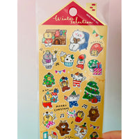 Mind Wave Christmas Together kawaii Japanese Christmas sticker sheet