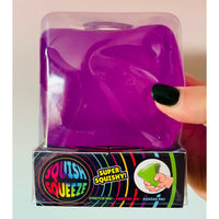 Purple Mega Cube Squishy slow rise sensory toy UK