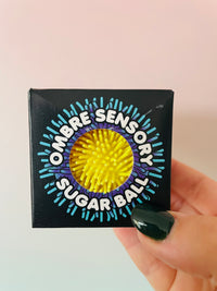 Scrunchems Ombre Puffer Squeeze Ball Colourful Sensory Fidget Toy Yellow